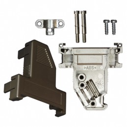 1 pcs : 950-009-020R121 - CONN BACKSHELL 9P 60DEG SHLD SLV