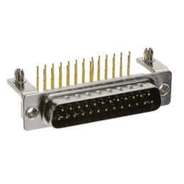1 pcs : 774-E25-113R461 - CONN D-SUB PLUG 25POS R/A SLDR
