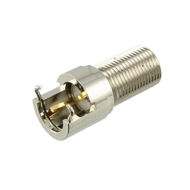 1 pcs : 861V509ER6 - CONN F JACK STR 75 OHM EDGE MNT