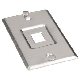 1 pcs : KWPY - WALL PLATE STAINLESS STEEL