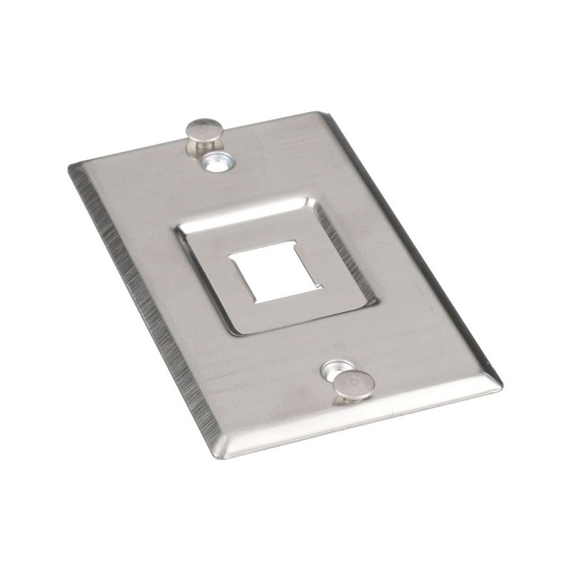 1 pcs : KWPY - WALL PLATE STAINLESS STEEL