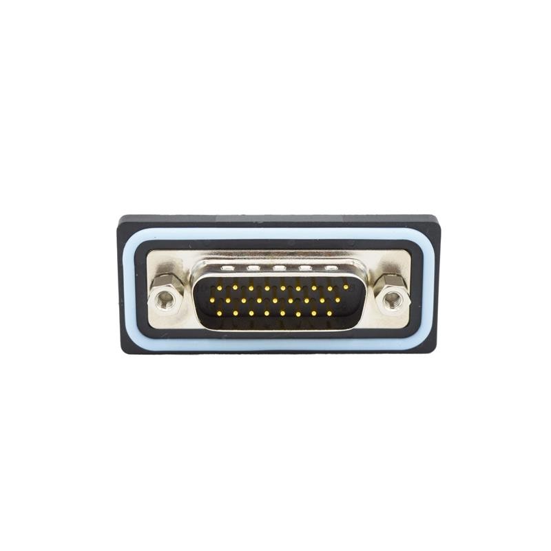 1 pcs : HDF-S26-103L011 - CONN D-SUB HD PLUG 26POS PNL MNT