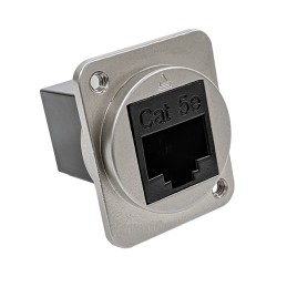 1 pcs : EHRJ45D5E - CONN, RJ45, CAT5E, DIECAST HOUSI