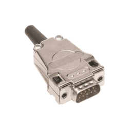 1 pcs : 09670090323 - D SUB TOP ENTRY METAL HOOD 9 POL