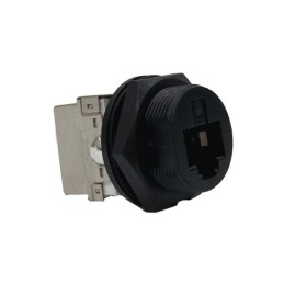 1 pcs : ENDP5EF - IP67 SEALED RJ45, RECEPTACLE, CA