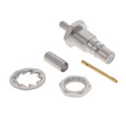 1 pcs : R123312000 - QMA / STRAIGHT BULKHEAD JACK CRI