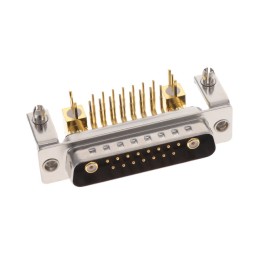 1 pcs : 685M17W2103L461 - CONN D-SUB PLUG 17POS R/A SLDR