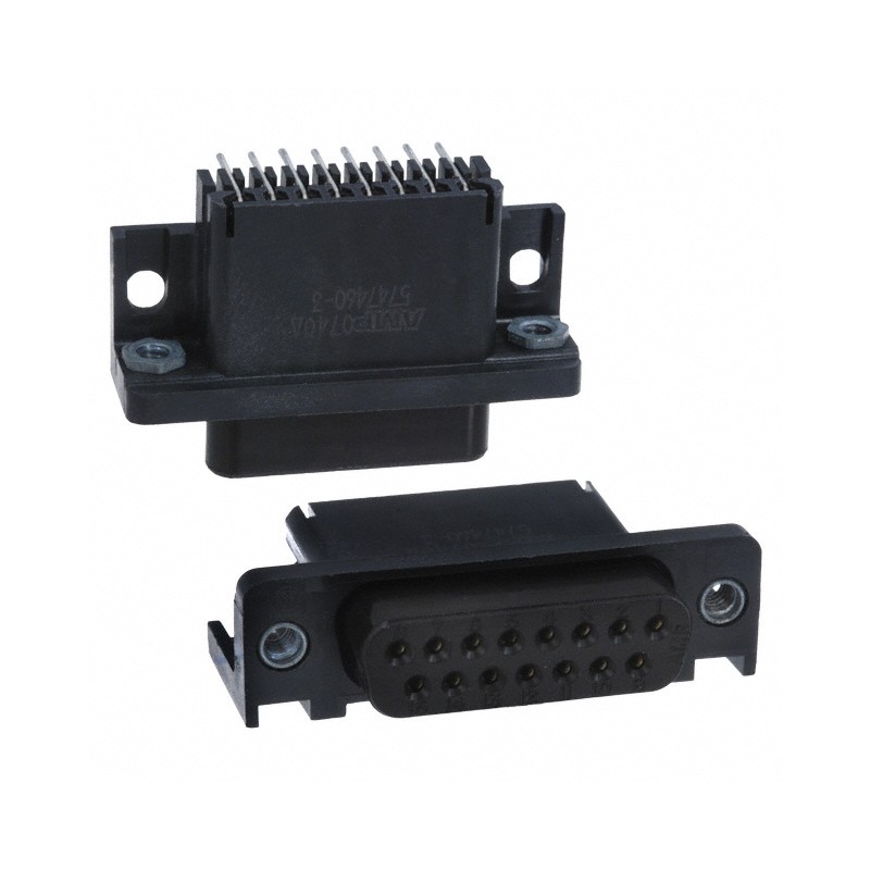 1 pcs : 5747460-3 - CONN D-SUB RCPT 15POS R/A SLDR