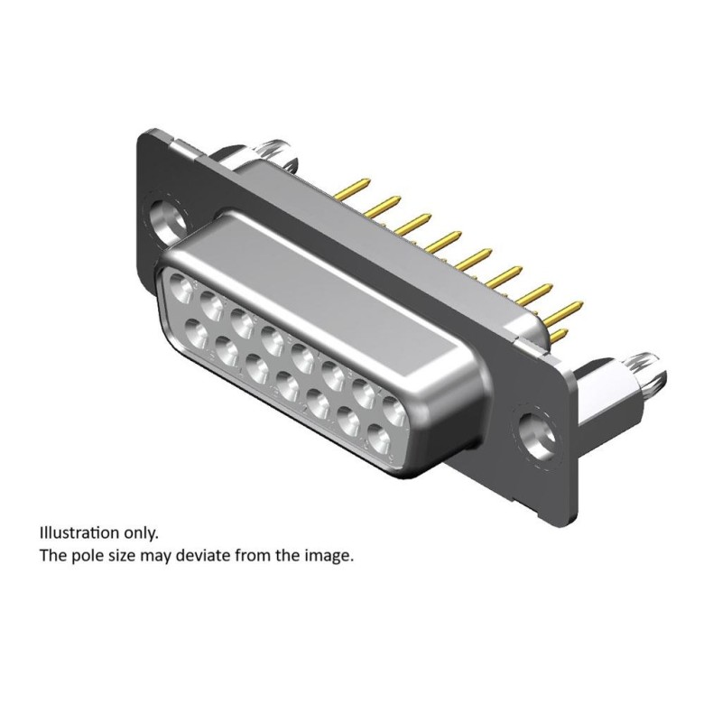 1 pcs : 1731090143 - CONN D-SUB RCPT 25POS VERT SLDR