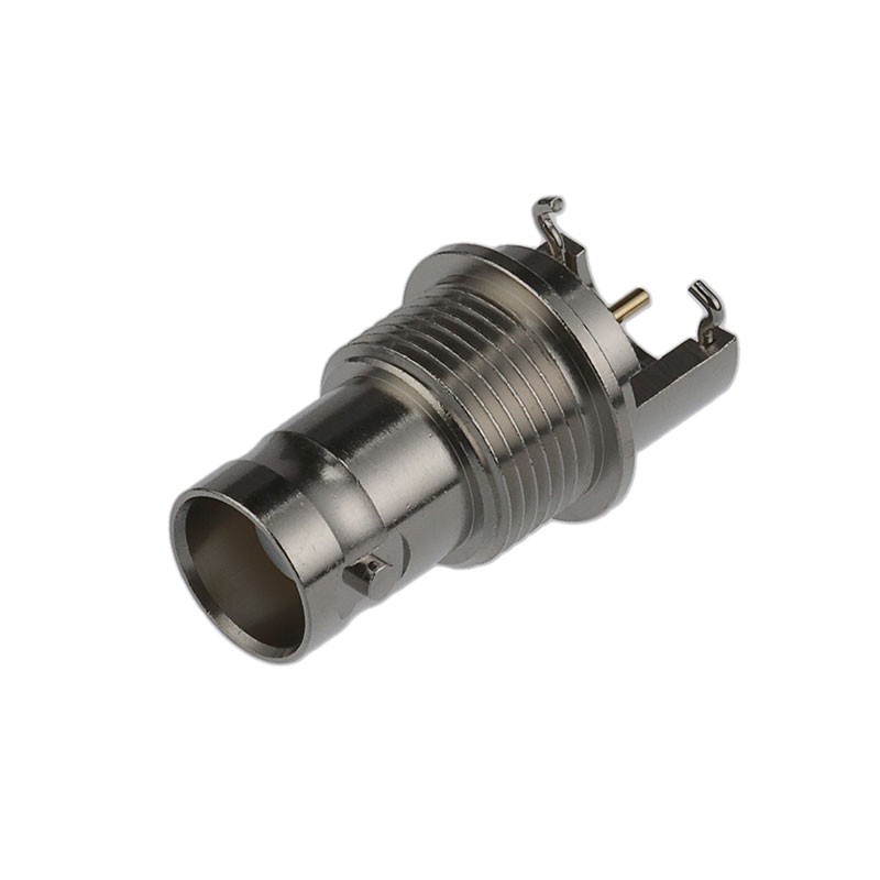 1 pcs : 361V504EFT - CONN BNC JACK STR 50OHM EDGE MNT