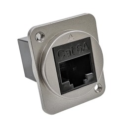 1 pcs : EHRJ45D6A440 - CONN, RJ45, CAT6A, DIECAST HOUSI