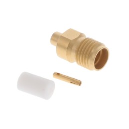 1 pcs : R125222000 - SMA / STRAIGHT JACK SOLDER TYPE