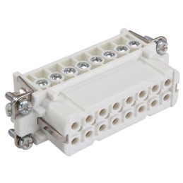 1 pcs : 10533000 - CONN INSERT HA16 FEMALE W/O WP