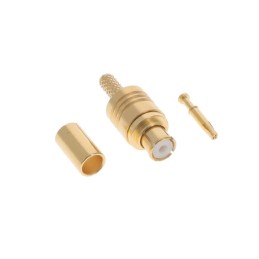 1 pcs : R222M80400 - SMP-MAX / STRAIGHT FEMALE PLUG C