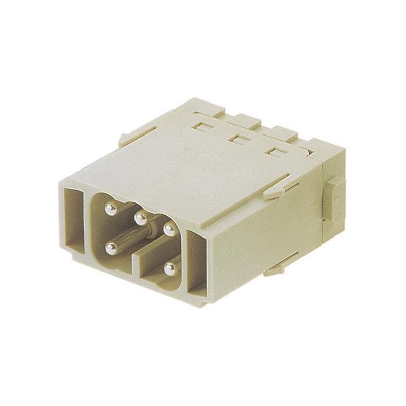 1 pcs : 09140052616 - MODULE MALE 5POS PUSH IN