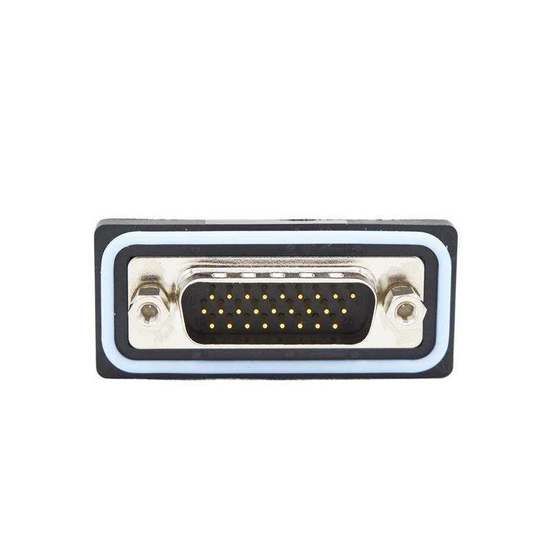 1 pcs : HDF-R26-113L011 - CONN D-SUB HD PLUG 26P R/A SLDR