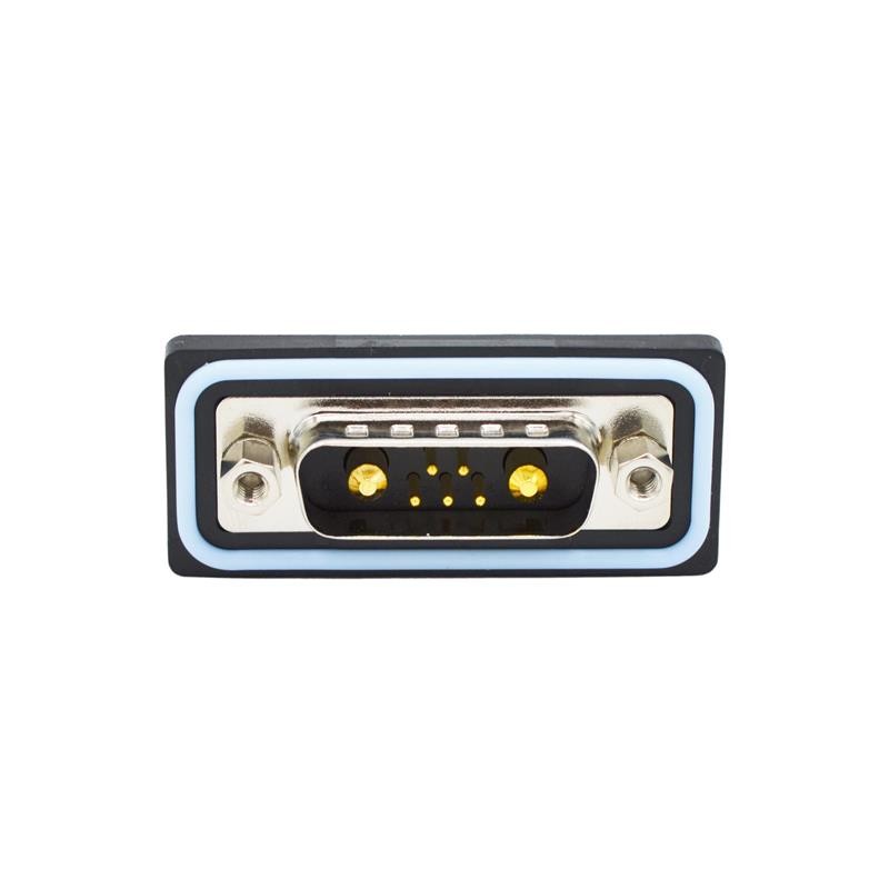 1 pcs : CDFR7W2113L461 - CONN D-SUB PLUG 7POS R/A SLDR