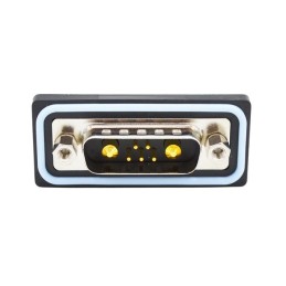 1 pcs : CDFR7W2113L261 - CONN D-SUB PLUG 7POS R/A SLDR