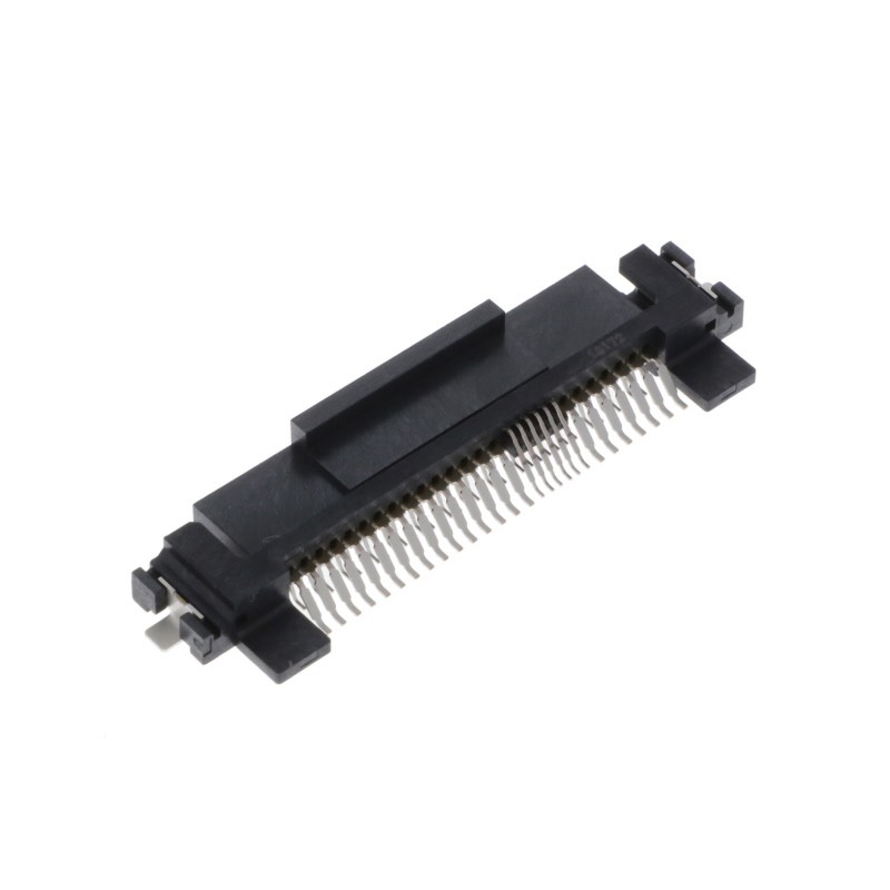 1 pcs : 0787580002 - CONN SAS PLUG 68POS SLD R/A SMD