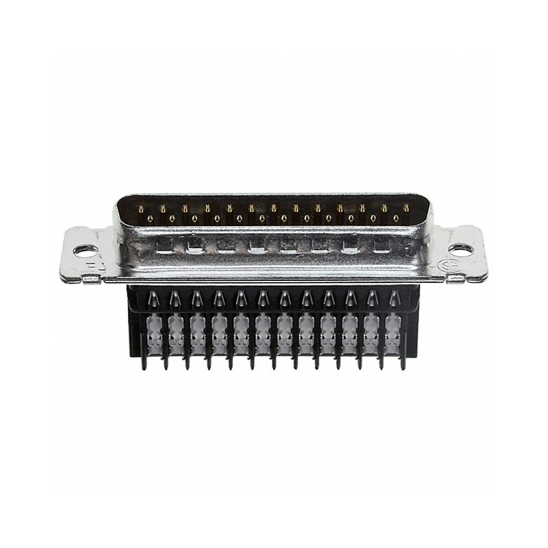 1 pcs : 2-745496-0 - CONN D-SUB PLUG 25POS IDC