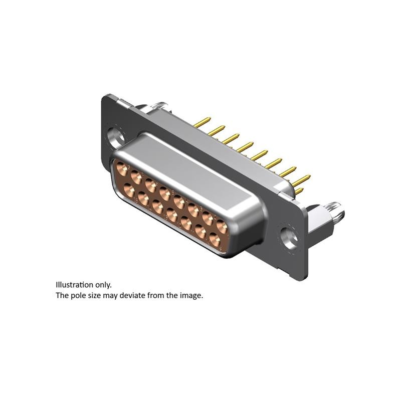 1 pcs : 1731092254 - FCT DSUB STR PC RCPT 37 PN