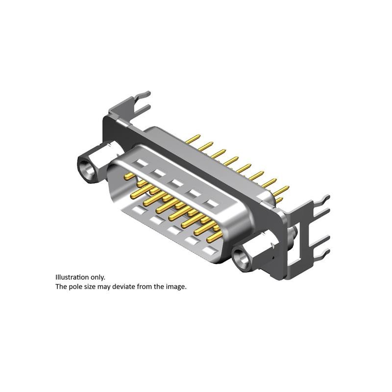 1 pcs : 1731091049 - FCT DSUB STR PC PLG 09 PN W/LATC