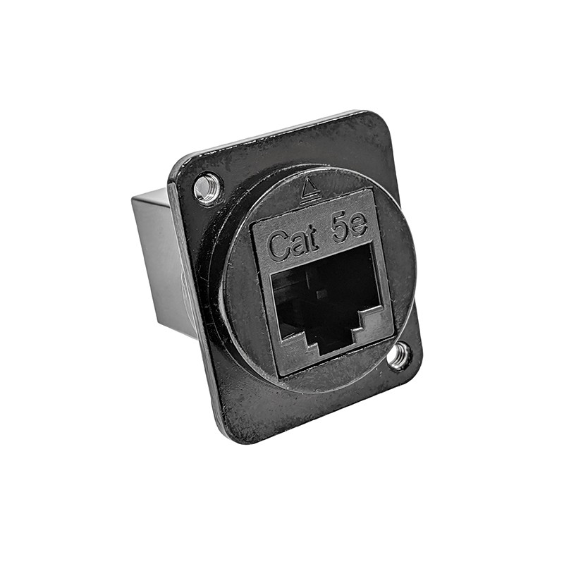 1 pcs : EHRJ45D5EB440 - CONN, RJ45, CAT5E, DIECAST HOUSI