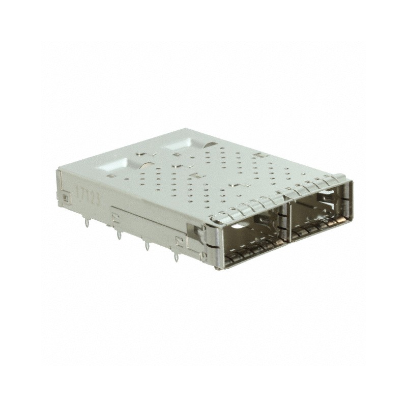 1 pcs : 2300281-1 - CONN QSFP28 CAGE 1X2 PRESSFIT RA