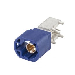 1 pcs : D4S20L-40MA5-C - CONN HSD FAKRA PLUG R/A 100OHM