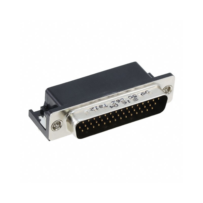 1 pcs : 09563625812 - CONN D-SUB HD PLUG 44P R/A SLDR