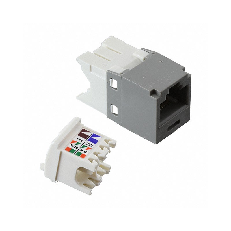 1 pcs : CJ688TGIG - CATEGORY 6, RJ45, 8-POSITION, 8-