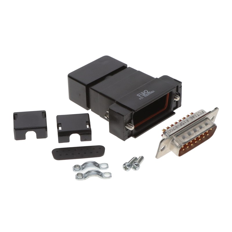 1 pcs : 1731140387 - D-SUB WATERPROOFED PLASTIC BACKS