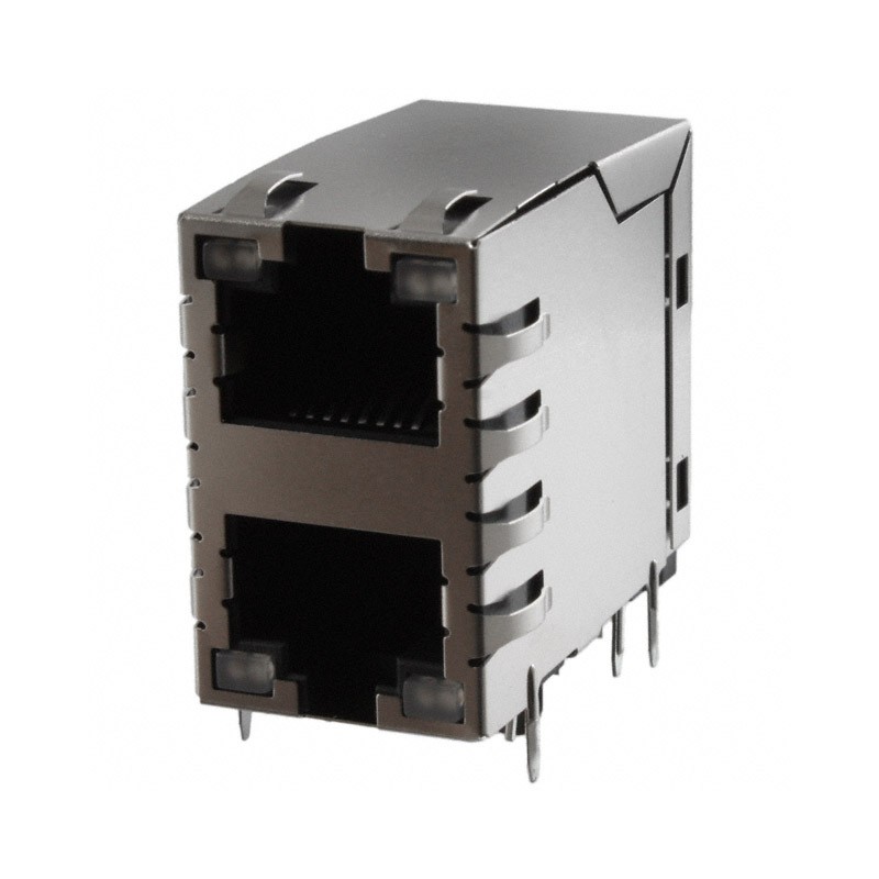 1 pcs : 6368011-4 - CONN MOD JACK 8P8C R/A SHIELDED