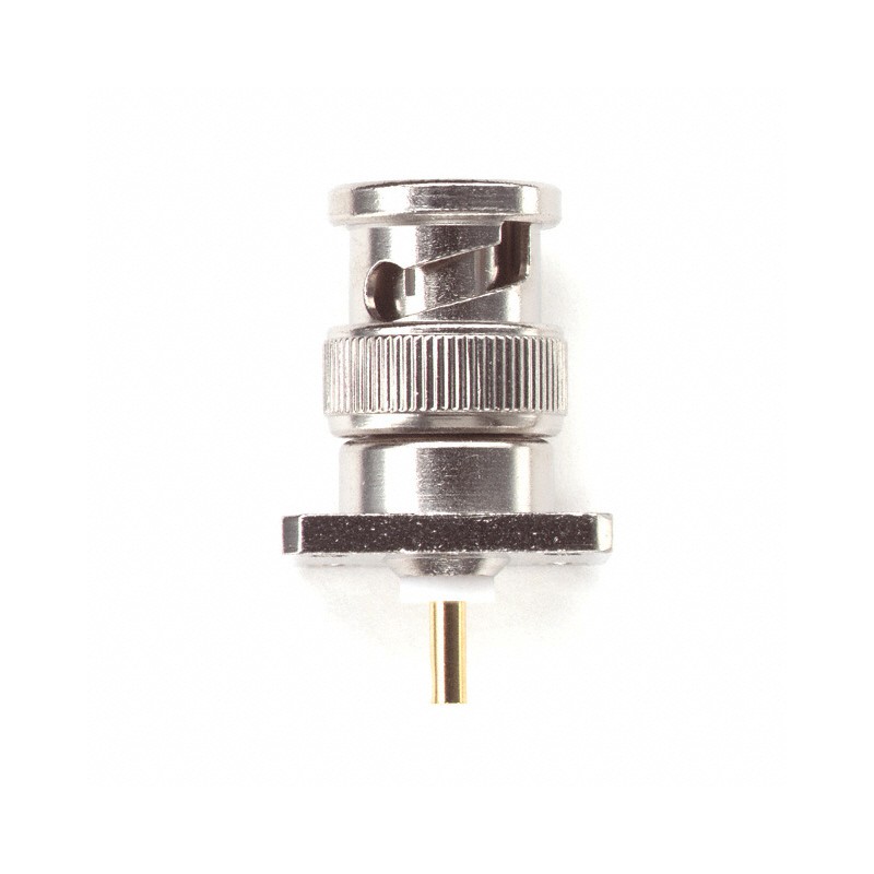 1 pcs : 2447 - CONN BNC PLUG STR 50 OHM SOLDER