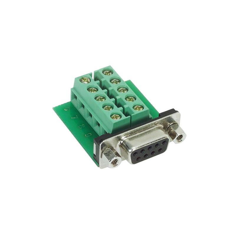 1 pcs : DGB9FT - CONN DB9F FIELD TERMINATION