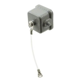 1 pcs : 09200035425 - HSG CVR FOR HAN 3A W/ LOCK PEGS