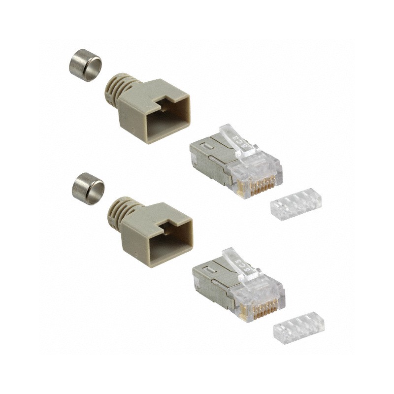 1 pcs : 2744856 - CONN MOD PLUG 8P8C SHIELDED