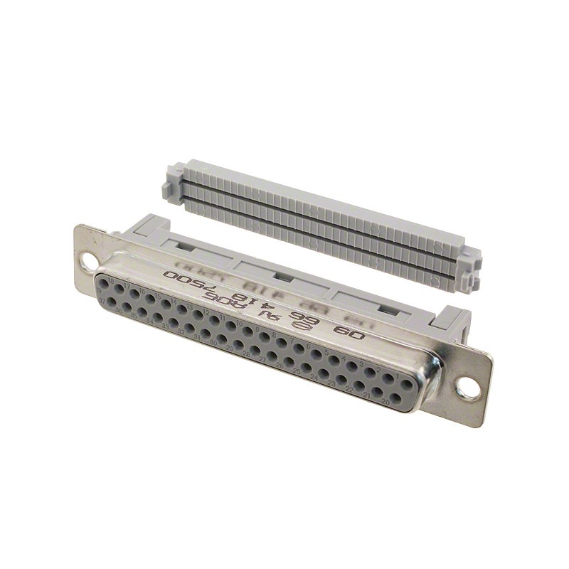 1 pcs : 09664187500 - CONN D-SUB RCPT 37P PNL MNT IDC