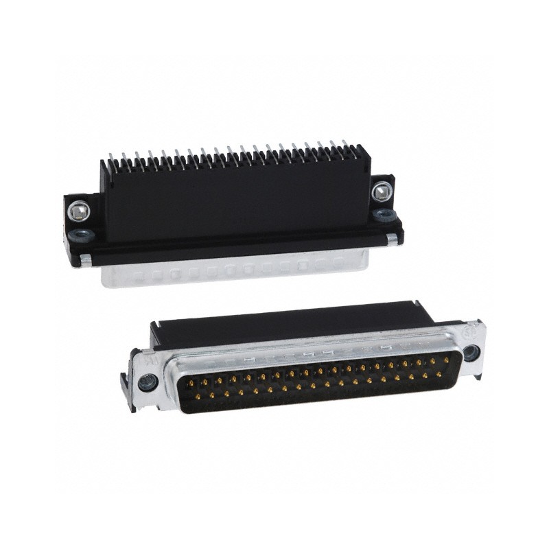 1 pcs : 5747835-4 - CONN D-SUB PLUG 37POS R/A SLDR