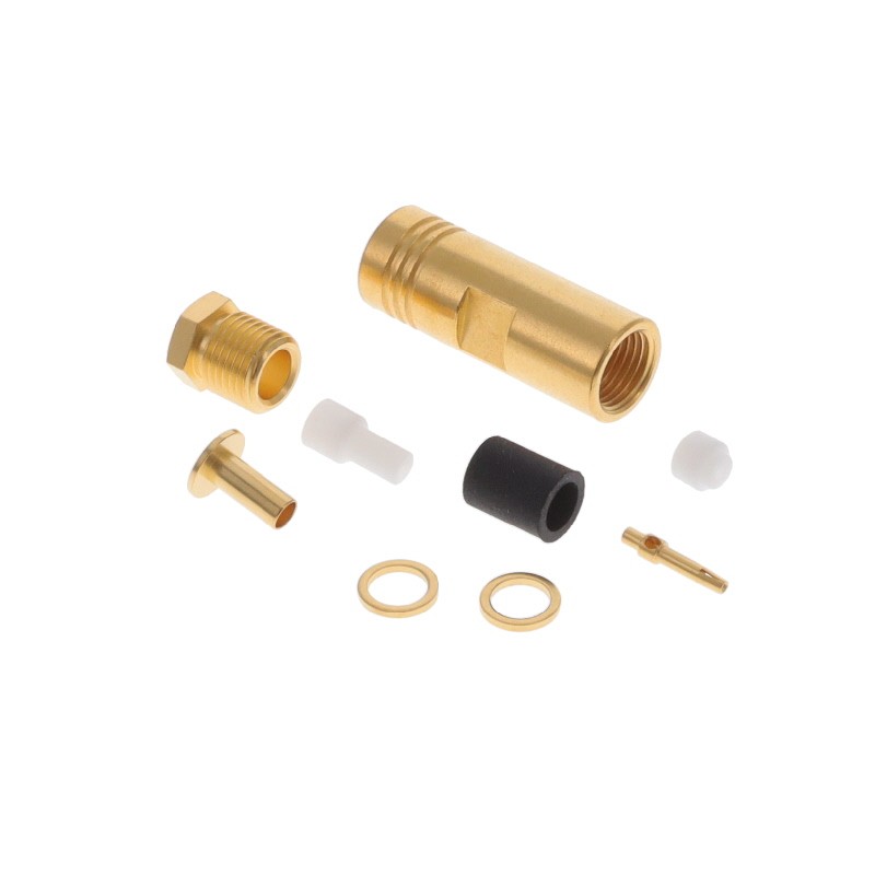 1 pcs : R114005000W - SMB / STRAIGHT PLUG CLAMP TYPE C