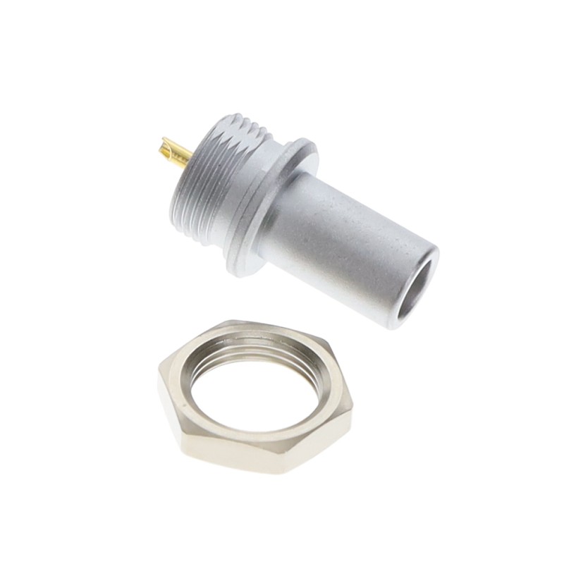 1 pcs : FAA.00.250.CTA - CONN NIMCAMA PLG STR 50OHM SOLDR