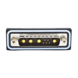 1 pcs : CDFV9W4113L411 - CONN D-SUB PLUG 9P PNL MNT SLDR