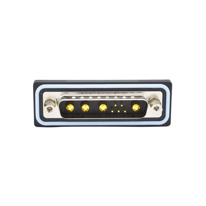 1 pcs : CDFV9W4113L411 - CONN D-SUB PLUG 9P PNL MNT SLDR