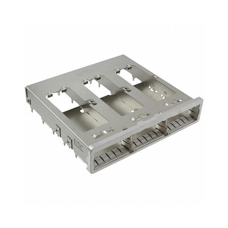 1 pcs : 2173238-1 - CONN ZQSFP+ CAGE 1X3 PRESSFIT RA