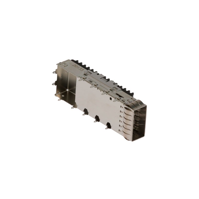 1 pcs : 2170704-1 - CONN QSFP28 CAGE W/HSINK R/A