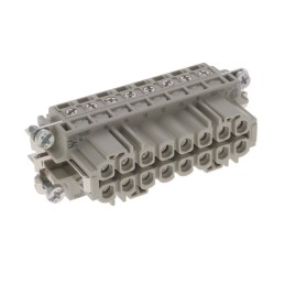 1 pcs : 1650780000 - INSERT FEMALE 16POS+1GND SCREW