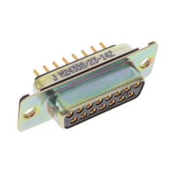 1 pcs : M24308/23-14Z - CONN DSUB RCPT 15POS PNL MNT SLD