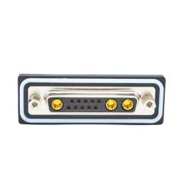 1 pcs : CDFV13W3213L411 - CONN D-SUB RCPT 13P PNL MNT SLDR