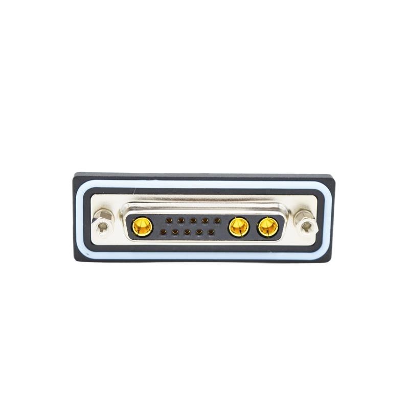 1 pcs : CDFV13W3213L411 - CONN D-SUB RCPT 13P PNL MNT SLDR