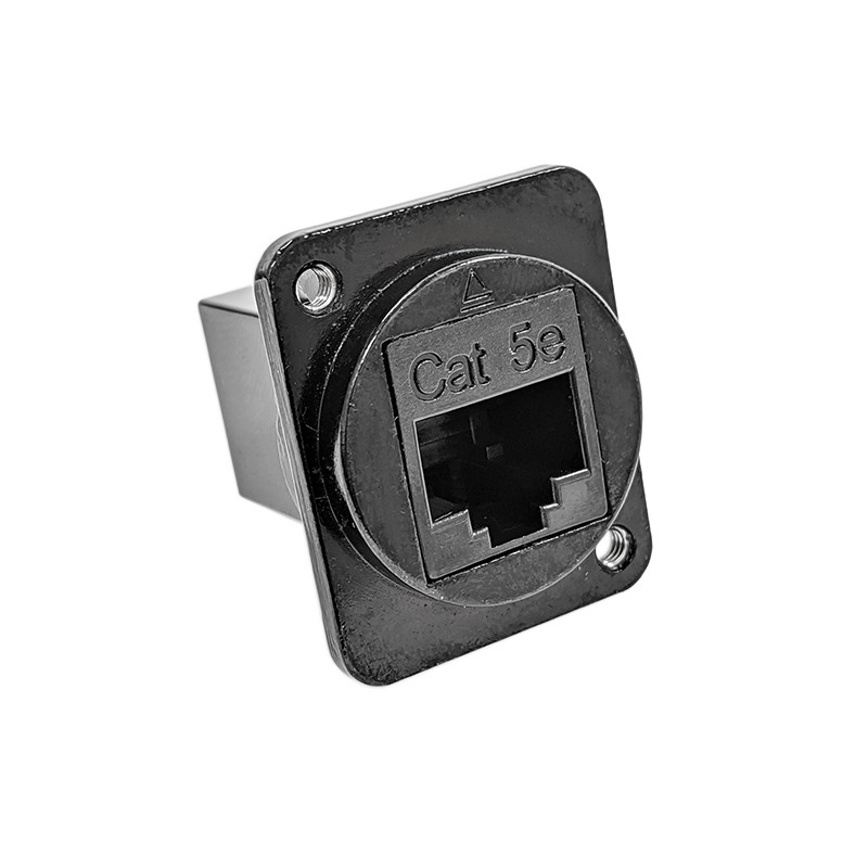 1 pcs : EHRJ45D5EBM3 - CONN, RJ45, CAT5E, DIECAST HOUSI